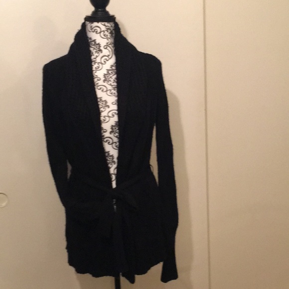 Tahari Sweaters - Black cardigan sweater